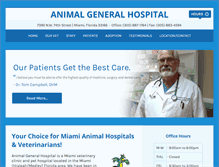 Tablet Screenshot of animalgenl.com